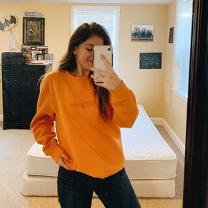 Stussy Orange Sweatshirt